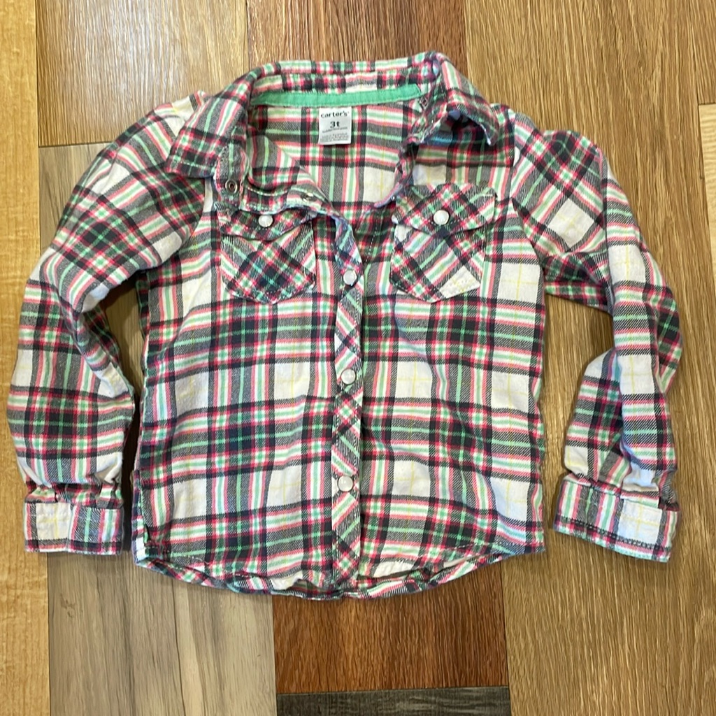 Carters Button Down Flannel